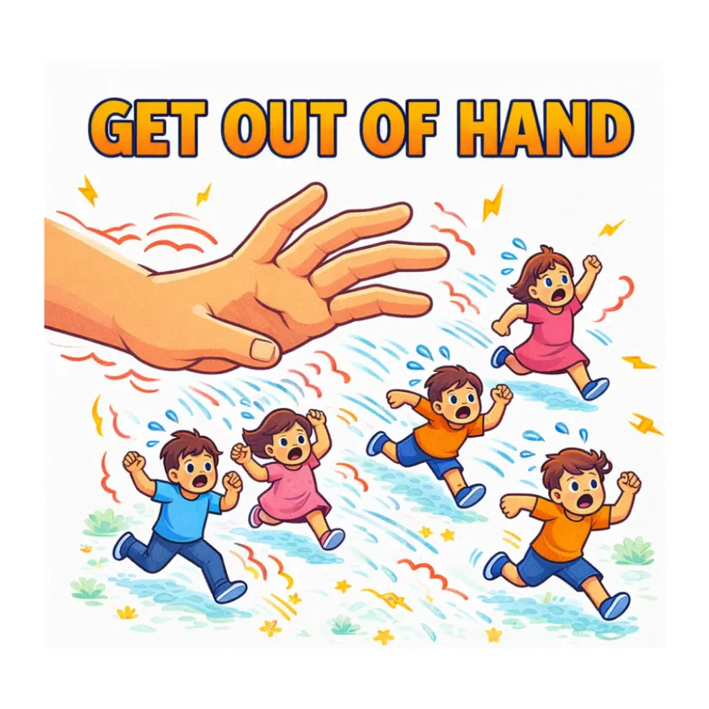GET OUT OF HANDS